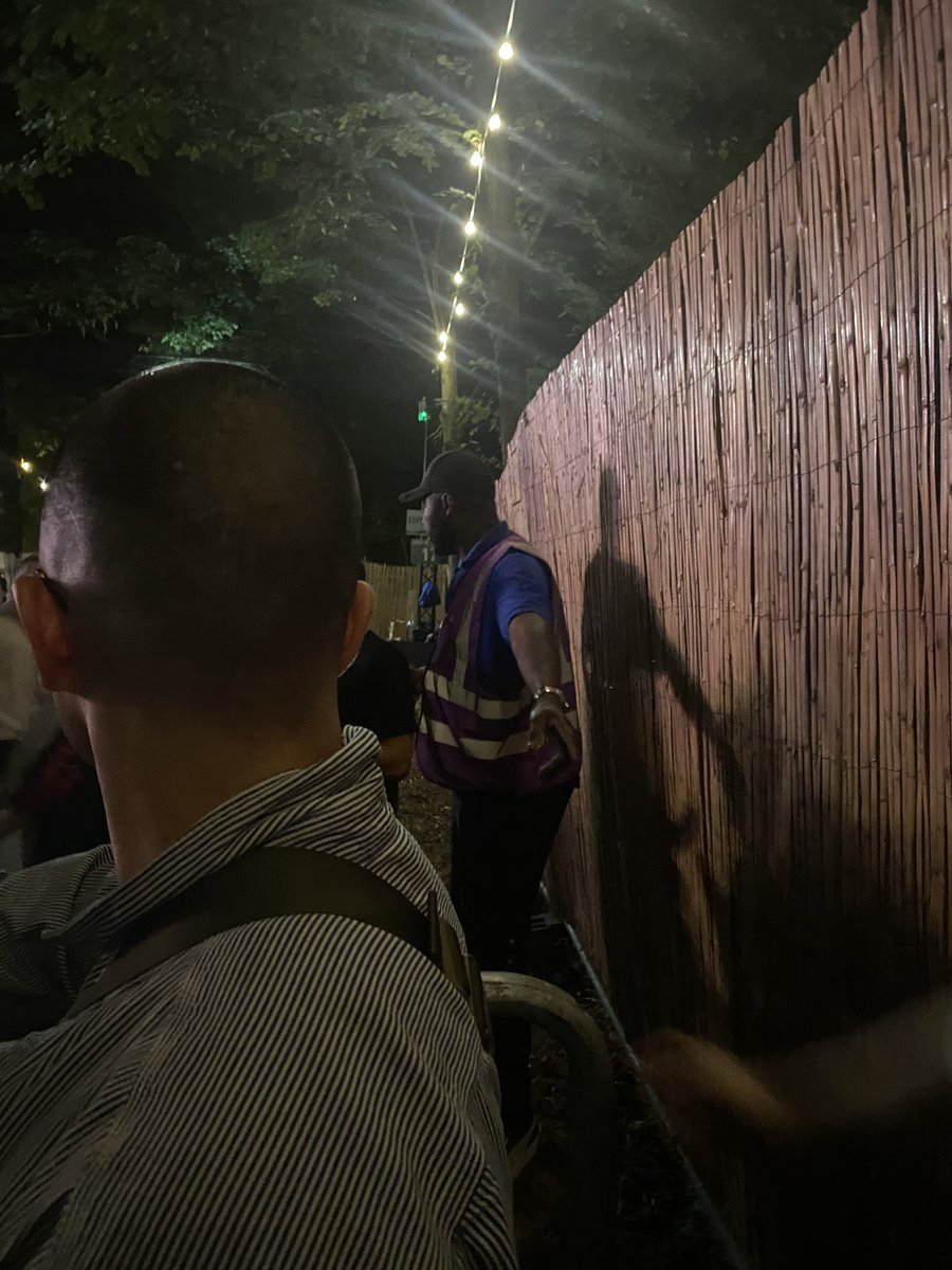amycwbrown's tweet photo. This security man just assaulted a girl at the VIP gates. Please take action #Rockenseine https://t.co/gYykJEtFmk