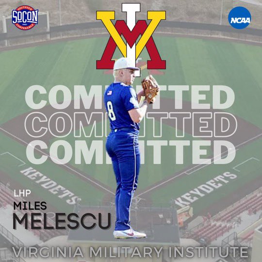 WBHSBasebal's tweet photo. Congrats to 2025 Miles Melescu on his commitment to VMI https://t.co/DVGVto1NXa