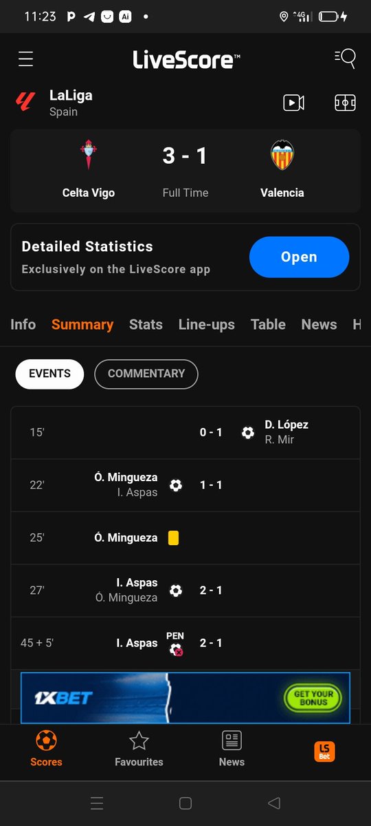 Jerrynatt's tweet photo. ...declared lost, which isn't suppose to be so. Please kindly check this claim and assist where necessary as I'll also be sharing screenshots from several renowned sites like @livescore @google @twitter to back up this claim. Thank you https://t.co/6SbZJ35V4s