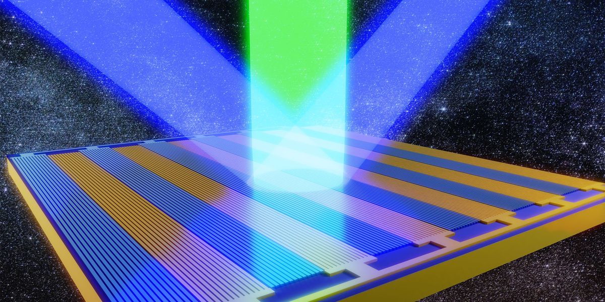 SteamComputer1's tweet image. Researchers at Caltech have developed a tunable smart surface that transforms a single pulse of light into multiple beams aimed in different directions.
#LightInnovation
#SmartSurfaces 
buff.ly/3SW1vAK