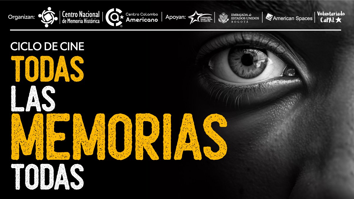 🎬 Conmemoremos las historias de quienes han sufrido los estragos del conflicto armado.

🗓️ Te esperamos el 30 de agosto, en el Día Internacional de las Víctimas de Desapariciones Forzadas. 

Conoce más aquí 👇🏽
centrodememoriahistorica.gov.co/agendate-conoc…