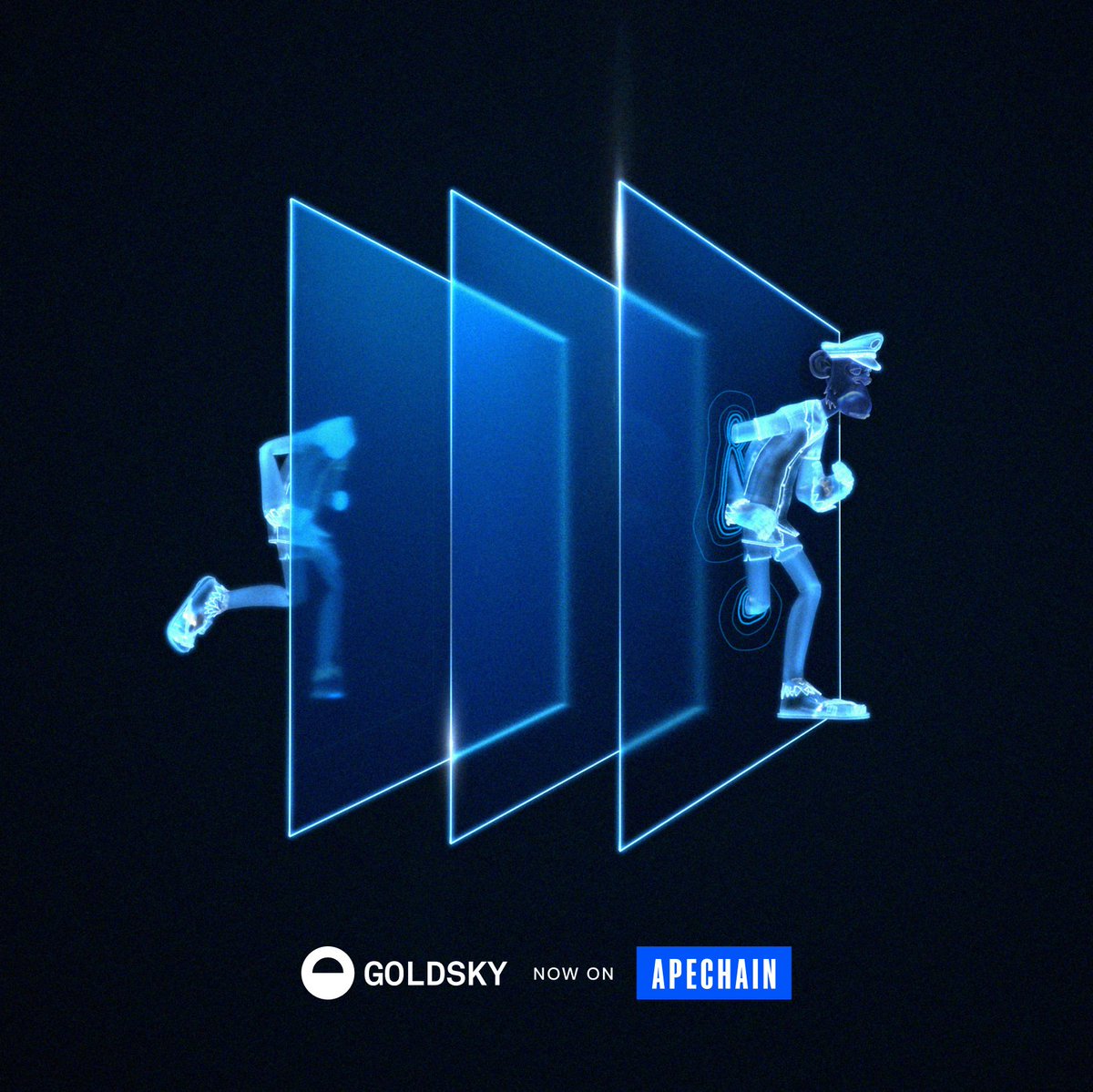 apecoin's tweet photo. APECHAIN x @goldskyio

Goldsky brings access to a full suite of indexing tools for apes building on APECHAIN.

⌨️Extraction, transformation and loading of data
⛓️‍On-chain data, now in your database
🦍Open, real-time, decoded datasets https://t.co/8rao25KLT7