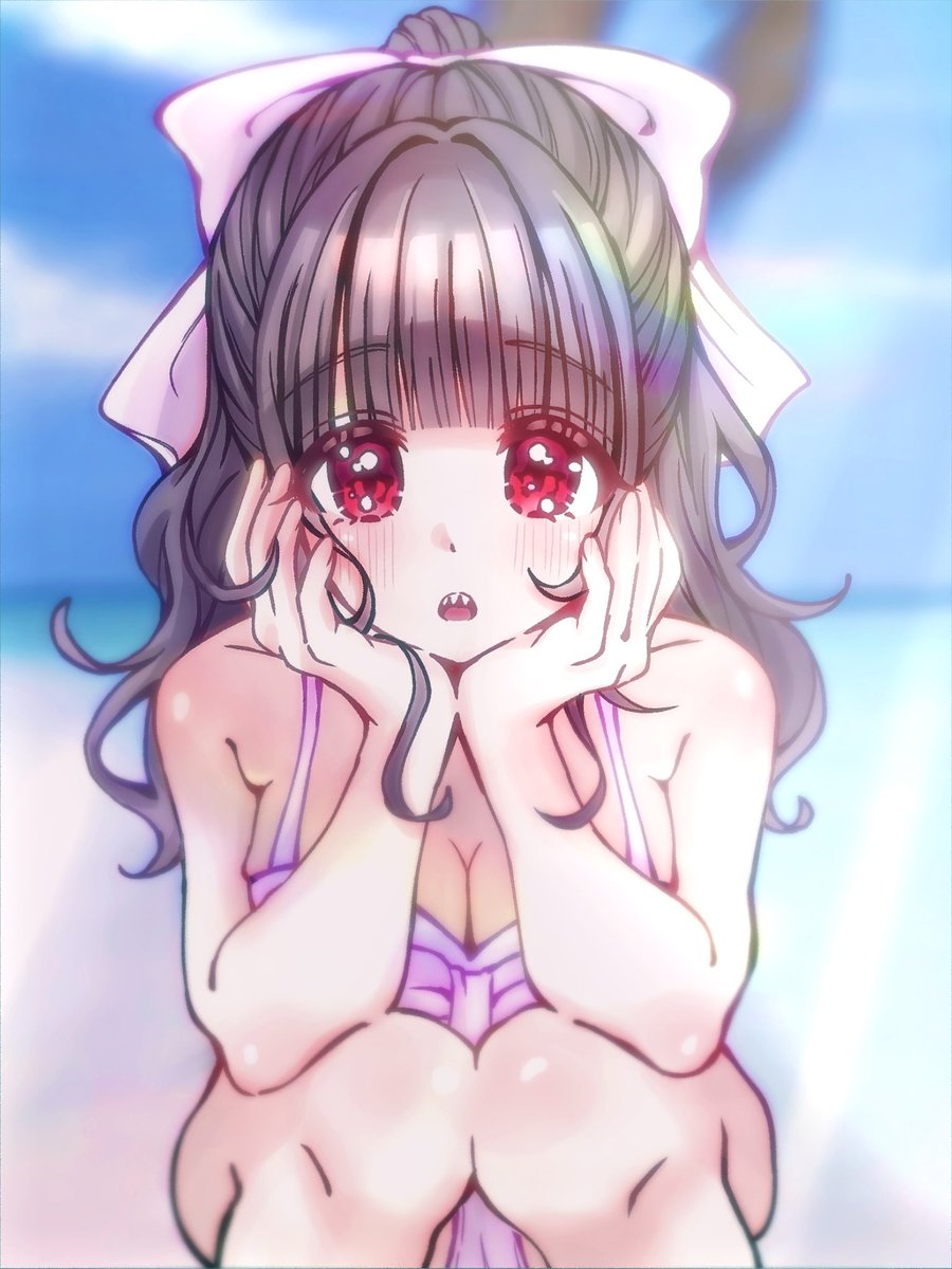 加工したらめっちゃいい感じになった… #100カノ  #100カノファンアート