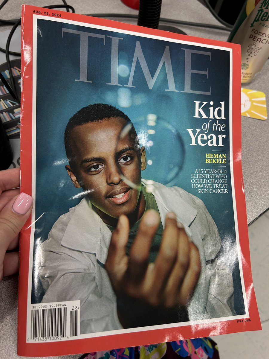 This week’s highlights - some new additions to library signage, our first week checkout totals (over 1,100 books in 5 days!) and the reason for a special trip to Barnes and Noble. So incredibly proud of Time’s 2024 Kid of the Year, a former WFES student! <a href="/WakefieldForest/">Wakefield Forest ES</a> <a href="/TIME/">TIME</a>