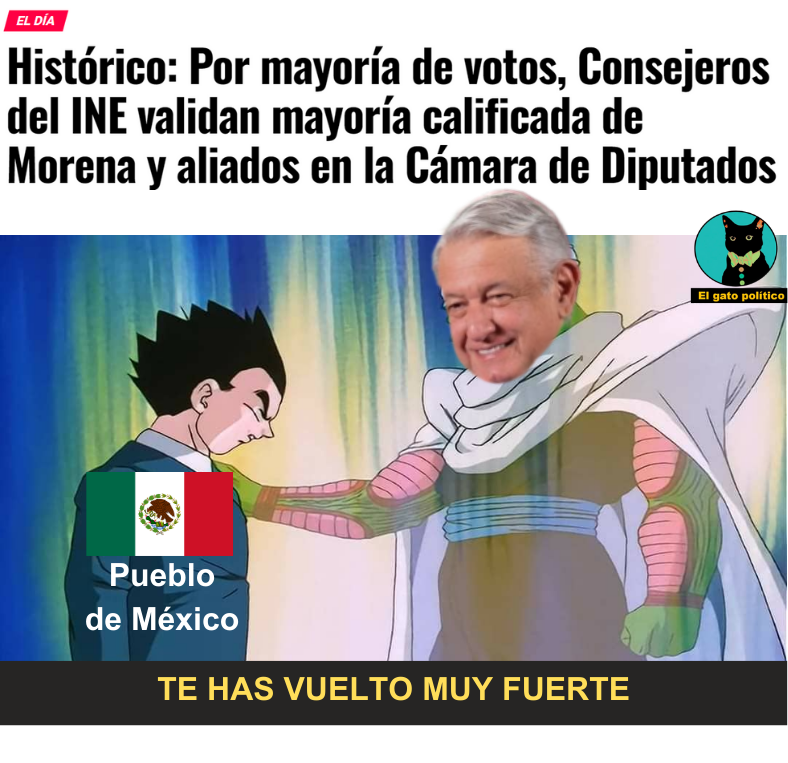 Gracias, viejón, el PLAN C te lo debemos a ti. ¡Viva México! 🇲🇽🥁🥁 #INE