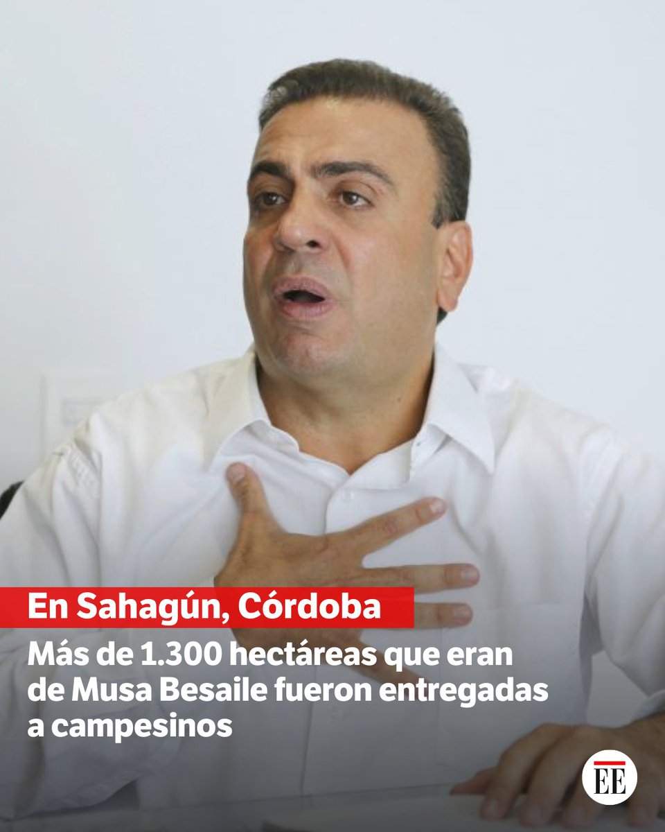 elespectador's tweet image. Predios fueron entregados a campesinos en el departamento
👉 trib.al/8KYimxq