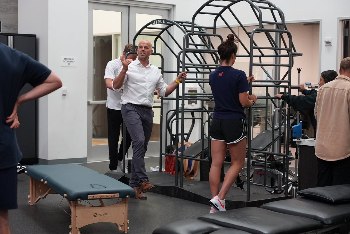 sportsmapnet's tweet image. A big day of learning with @Seth0Neill at the elite facilities of the Meyer Institute of Sport.

Management and rehabilitation of Achilles tendinopathy and calf related injuries.