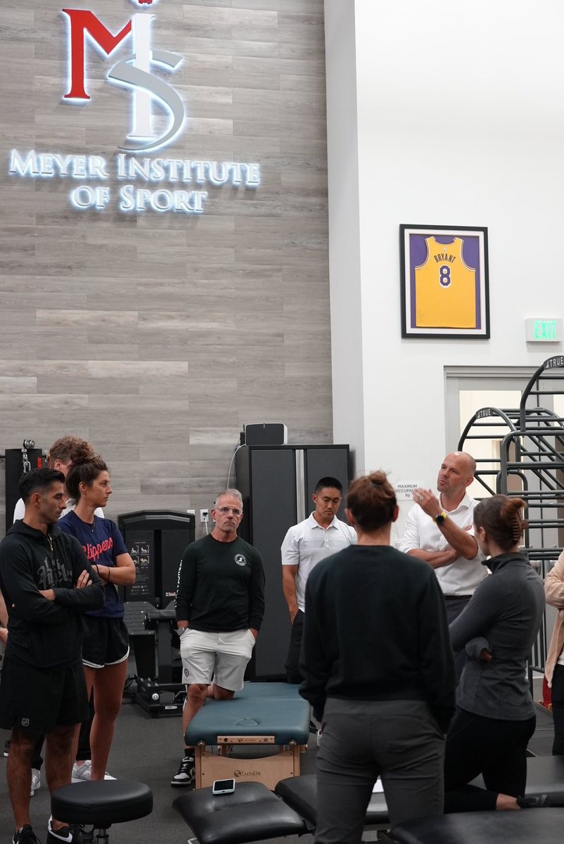 sportsmapnet's tweet image. A big day of learning with @Seth0Neill at the elite facilities of the Meyer Institute of Sport.

Management and rehabilitation of Achilles tendinopathy and calf related injuries.