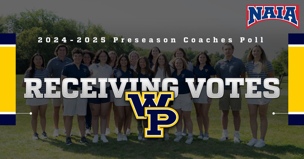 Statesmen women’s golf receiving votes in the 2024-25 NAIA Women’s Golf Preseason Coaches Poll 💙💛

#WinAtEverything