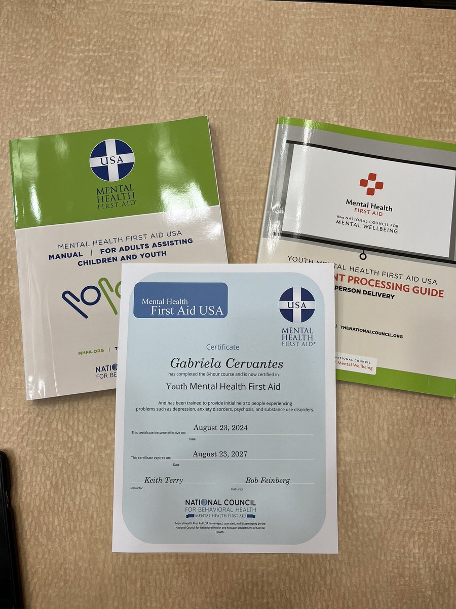 Learning never stops! Today's Mental Health First Aid training was incredibly informative, offering new perspectives on how to effectively respond during a crisis. <a href="/LakeCoHealth/">Lake County Health Department</a>