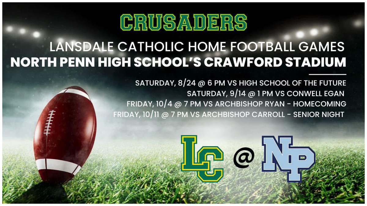 LC Football returns to North Penn!