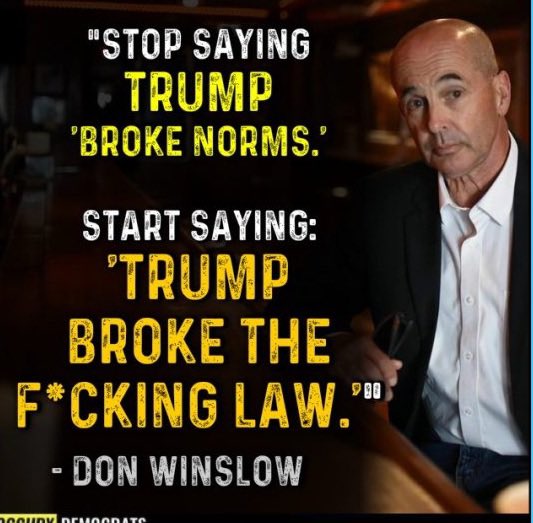donwinslow's tweet photo. https://t.co/tFN3A7bwqh