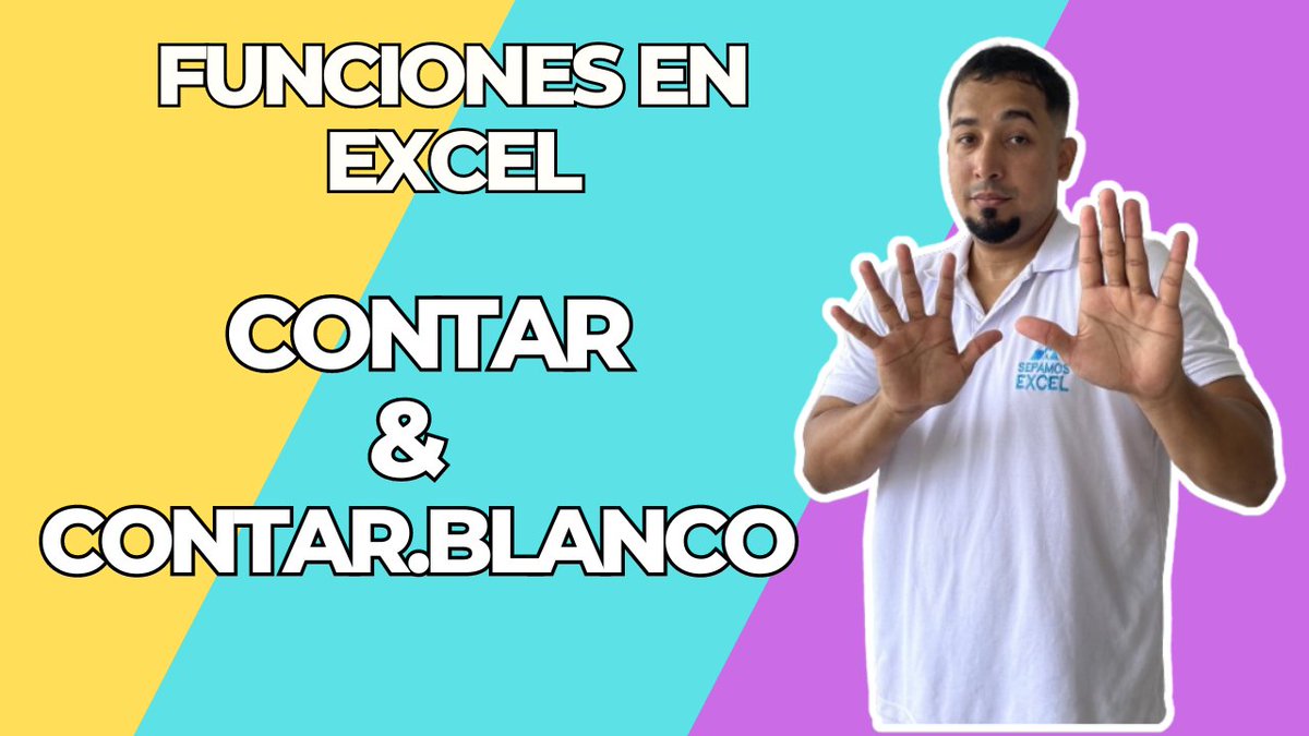 SepamosE's tweet photo. Cómo Usar las Funciones CONTAR y CONTAR BLANCO en Excel Cap 6 #sepamosexcel #sepamosexcelformulas #formulassepamosexcel #excelformulas #formulasexcel #sepamosexcelcurso #sepamosexcelviral #excelsepamos #excel #usarexcel #excelavanzado #excelintermedio
https://t.co/PvDXK5RCsp https://t.co/q8FklWMAGG