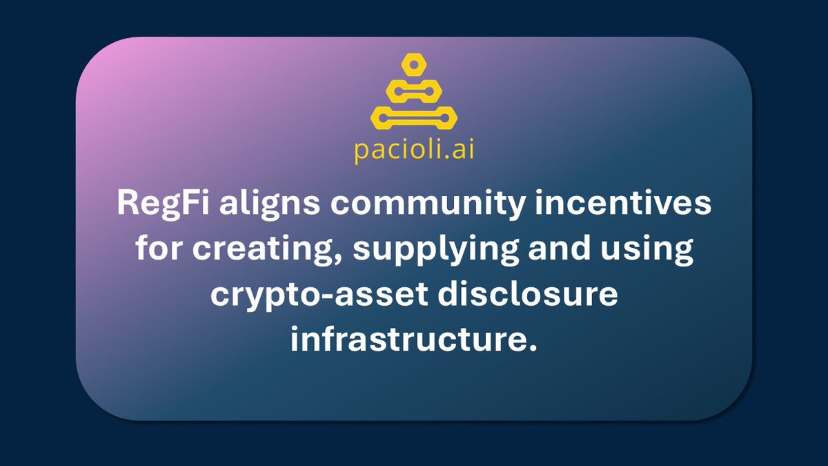 pacioli_ai's tweet photo. 🔎 Be at the forefront of #RegFi and #crypto asset disclosures https://t.co/is7H6d1ij1 is the world's first example. Secure your #PacioliNode and start earning by validating #iXBRL #whitepapers! BUY NOW https://t.co/VPA6n4D2f4 #PacioliAI #Web3 #DeFi #INO #iXBRL https://t.co/NzTy9mGZNO