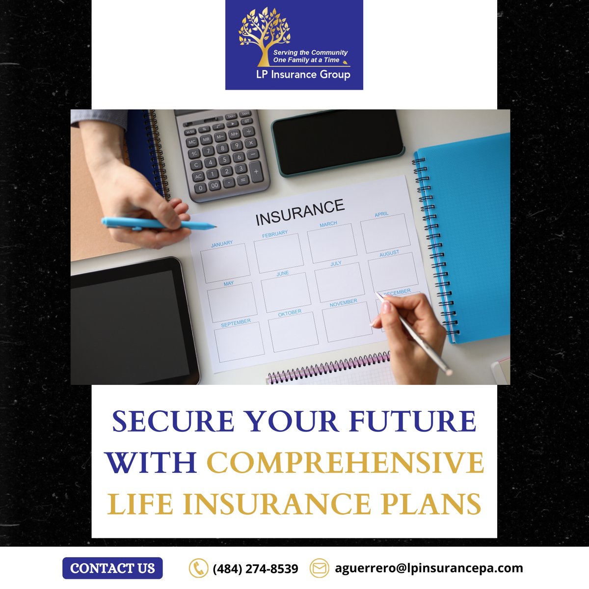 LPInsurance77's tweet photo. Anthony Guerrero at LP Insurance offers personalized life insurance solutions to protect your loved ones and secure their future. Discuss your needs with us today and find the right plan for you. #LifeInsurance #FinancialSecurity #AnthonyGuerrero
https://t.co/V1Kq4ZXxHv https://t.co/nRG9lxtrwc