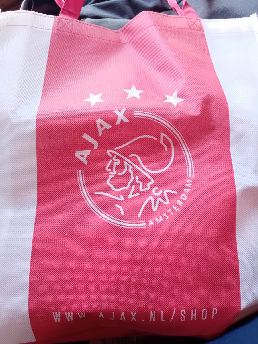 Couldn't go to Amsterdam and not find an <a href="/AFCAjax/">AFC Ajax</a> club shop - pity the Cruyff Arena is so far from city centre as couldn't make it this time. I bought a copy of the great man's  autobiography instead, the wonderfully named 'My Turn'