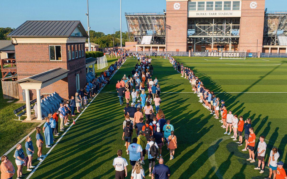 carson_newman_u's tweet photo. What an incredible experience yesterday as our campus and community came together to pray over the Class of 2028 and their families! https://t.co/yIIXj1Oi8J