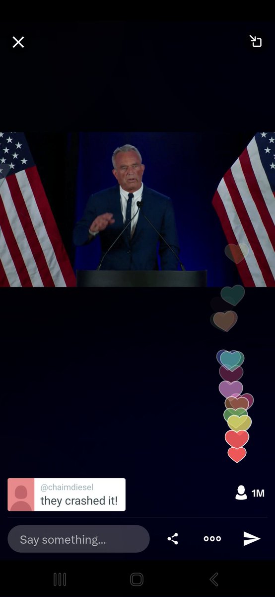 dildopepermann_'s tweet photo. Robert F. Kennedy Jr. Address to the Nation https://t.co/CaeUAlrCCh https://t.co/lNCOdE0BKj