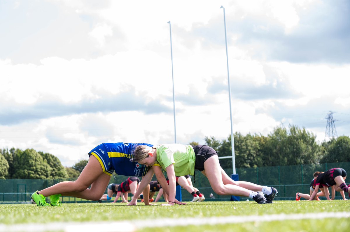 WWRLFoundation's tweet photo. Today’s Girls PDP was nothing but inspiring! 💪🏉
The pride and power of wearing the Warrington Wolves badge means so much more than just a shirt – it’s about carrying the legacy of women in sport and paving the way for future generations.
#girlsrugby #PlayerDevelopmentPathway https://t.co/PjOnh9sg5l