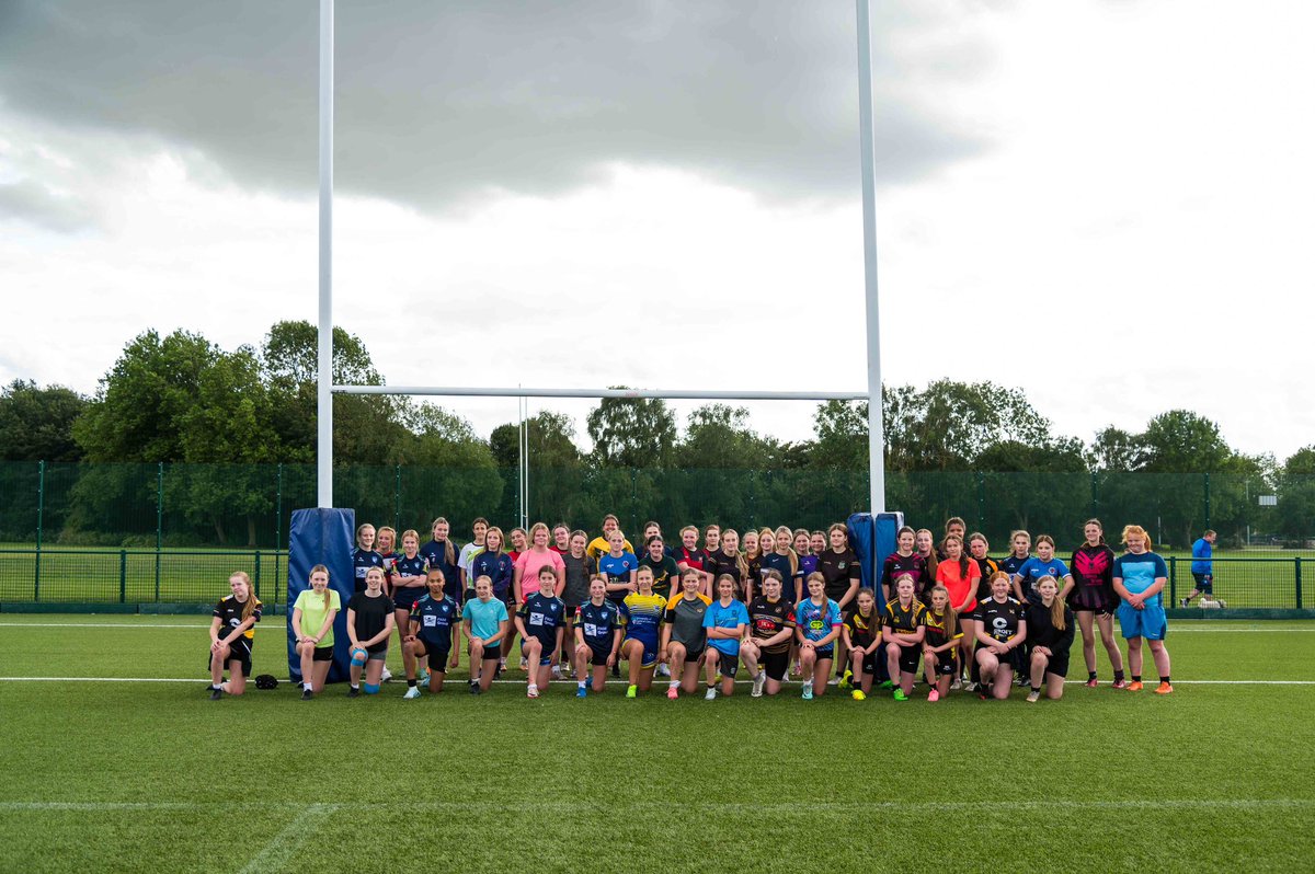 WWRLFoundation's tweet photo. Today’s Girls PDP was nothing but inspiring! 💪🏉
The pride and power of wearing the Warrington Wolves badge means so much more than just a shirt – it’s about carrying the legacy of women in sport and paving the way for future generations.
#girlsrugby #PlayerDevelopmentPathway https://t.co/PjOnh9sg5l
