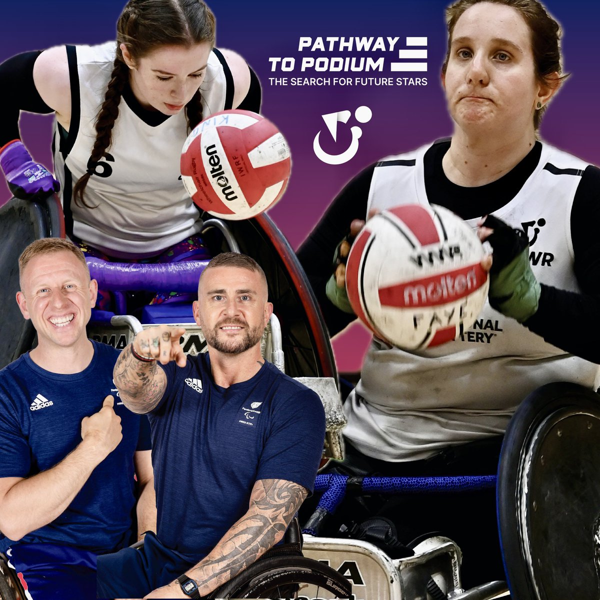 Pathway to Podium: The Search for Future Paralympic Wheelchair Rugby Stars #limbpower

Apply to Pathway to Podium: forms.office.com/r/RTCrbpx6nt  or click the link in our bio! 

Millie Partridge, Faye West, Stuart Robinson and Aaron Phipps all have limb deficiency and were part of the