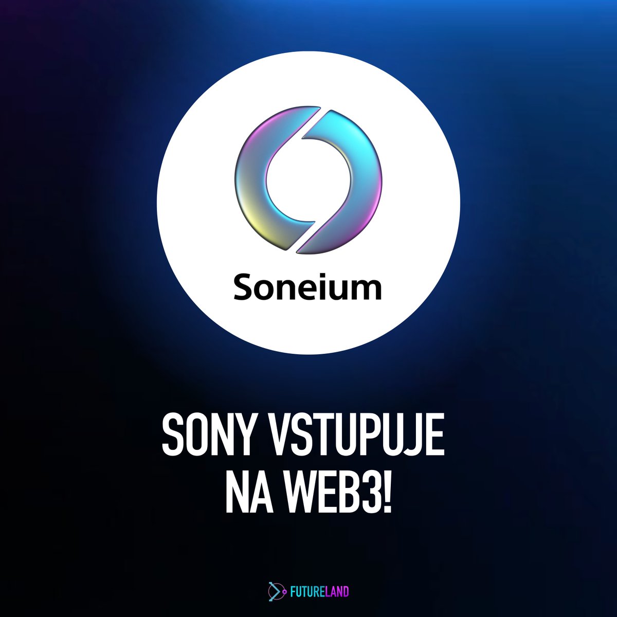 🚨 Sony vstupuje do světa Web3 s novým veřejným ETH layer 2 blockchainem nazvaným Soneium! 🚀

Tento projekt, vyvinutý Sony Block Solutions Labs, má za cíl propojit blockchainovou technologii (Web3) s běžnými internetovými službami (Web2). 📲

Soneium testnet bude spuštěn brzy a