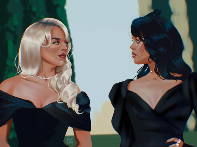  taste   #SabrinaCarpenter #jennaortega #ShortNSweet #taste #fanart