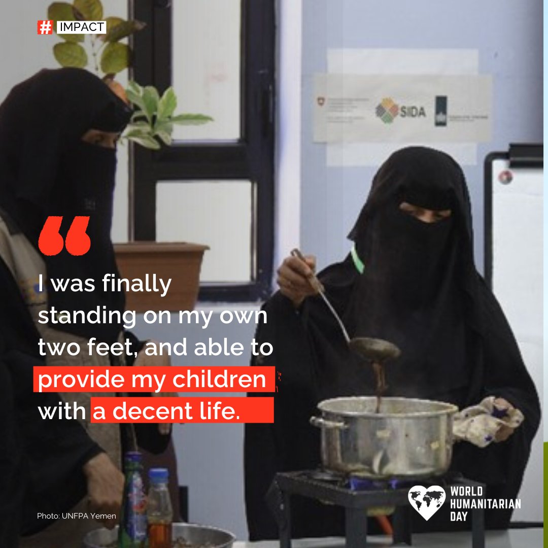 Najat, a woman who left school at 15, returned at 40 after 25 years of adversities.

With support from a <a href="/UNFPAYemen/">UNFPA in Yemen صندوق الأمم المتحدة للسكان في اليمن</a> safe space, she started her own business and new life.

Najat’s story of inspiration➡️ bit.ly/3Xn0aWl