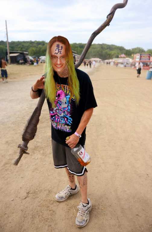 The gathering of the juggalos was fun