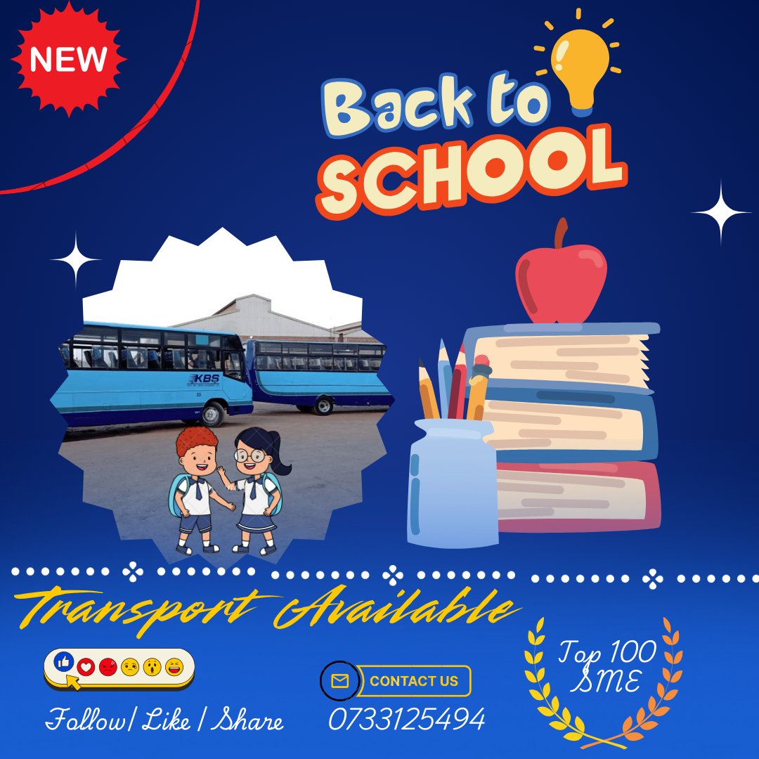A warm welcome back to school 🚸 📙 🖋 cc: <a href="/MukabanahEdwins/">Edwins Mukabanah</a>