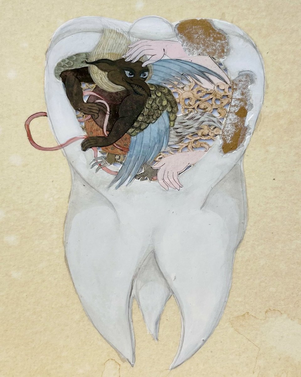AshmoleanMuseum's tweet photo. We are delighted to welcome contemporary artist Anindita Bhattacharya, our 2024 Frere Hall South Asian Artist-In-Residence. Anindita, the @UniofOxford’s first Indian artist-in-residence, will be based within our Department of Eastern Art to closely view and handle objects. We hope this access to our collection will inspire her to create new works in response to objects from our Asian collections and beyond.
 
In her artistic practice, Anindita takes inspiration from the visual languages forged in the Mughal courts of Delhi, Agra and Lahore, and reconfigures them through a contemporary lens to create works that blur the lines between traditional and contemporary, the East and West, and representation and abstraction. Of the residency, the artist says:

‘I feel incredibly honoured to be the artist in residence at the Ashmolean Museum. Access to the Museum's collections in person, especially the Eastern Art collections, holds immense significance for me. Since my formative years I have been drawn to the linguistic and aesthetic nuances of the art of manuscript illumination, particularly Mughal and by extension Persian manuscripts. A pivotal aspect of my artistic expression revolves around fostering a connection between tradition and contemporary discourse. So this opportunity to explore and engage with collections from Eastern Art not only enriches my artistic practice but also deepens my understanding of the cultural and historical context.’