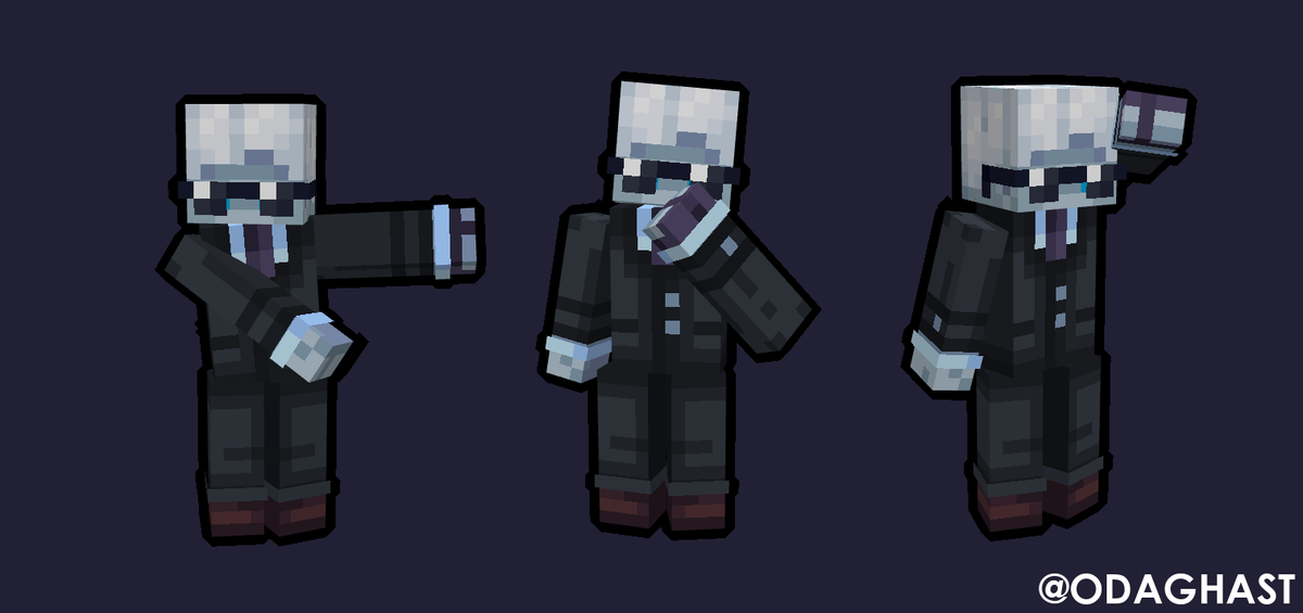 odaghast's tweet photo. Oda when he's a 9-5 business guy #Minecraft #Minecraftskin https://t.co/xTHf8flMRW