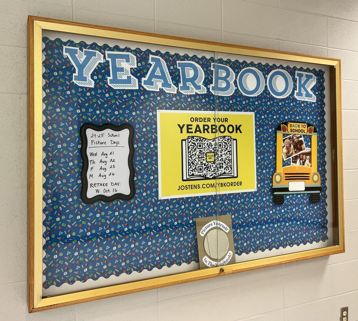 Alex Dunfee (@ms_dunfee) on Twitter photo Can you find our new “yearbook” bulletin board? Hint - it starts to smell quite appetizing as you get close 👀🥪🍎 Your 2024 yearbook will be shipped out on 9/6. Order your 2025 yearbook now and secure the early bird pricing! 📔jostens.com/apps/store/pro…
<a href="/PennPride365/">Penn High School</a> Can you find our new “yearbook” bulletin board? Hint - it starts to smell quite appetizing as you get close 👀🥪🍎 Your 2024 yearbook will be shipped out on 9/6. Order your 2025 yearbook now and secure the early bird pricing! 📔jostens.com/apps/store/pro…
<a href="/PennPride365/">Penn High School</a>