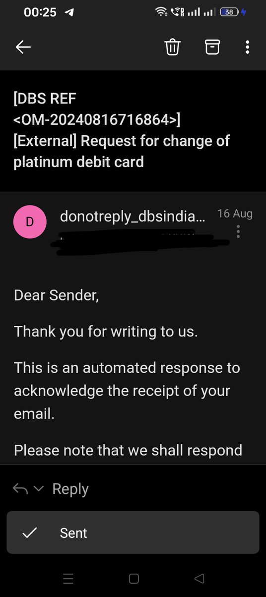 Ram_arora_'s tweet photo. @dbs_care such apathy to your new and Indian costumers ,we don't warrant a reply ? Just coz we are from India and not from Singapore ? Sad https://t.co/WsZtCNUrwo