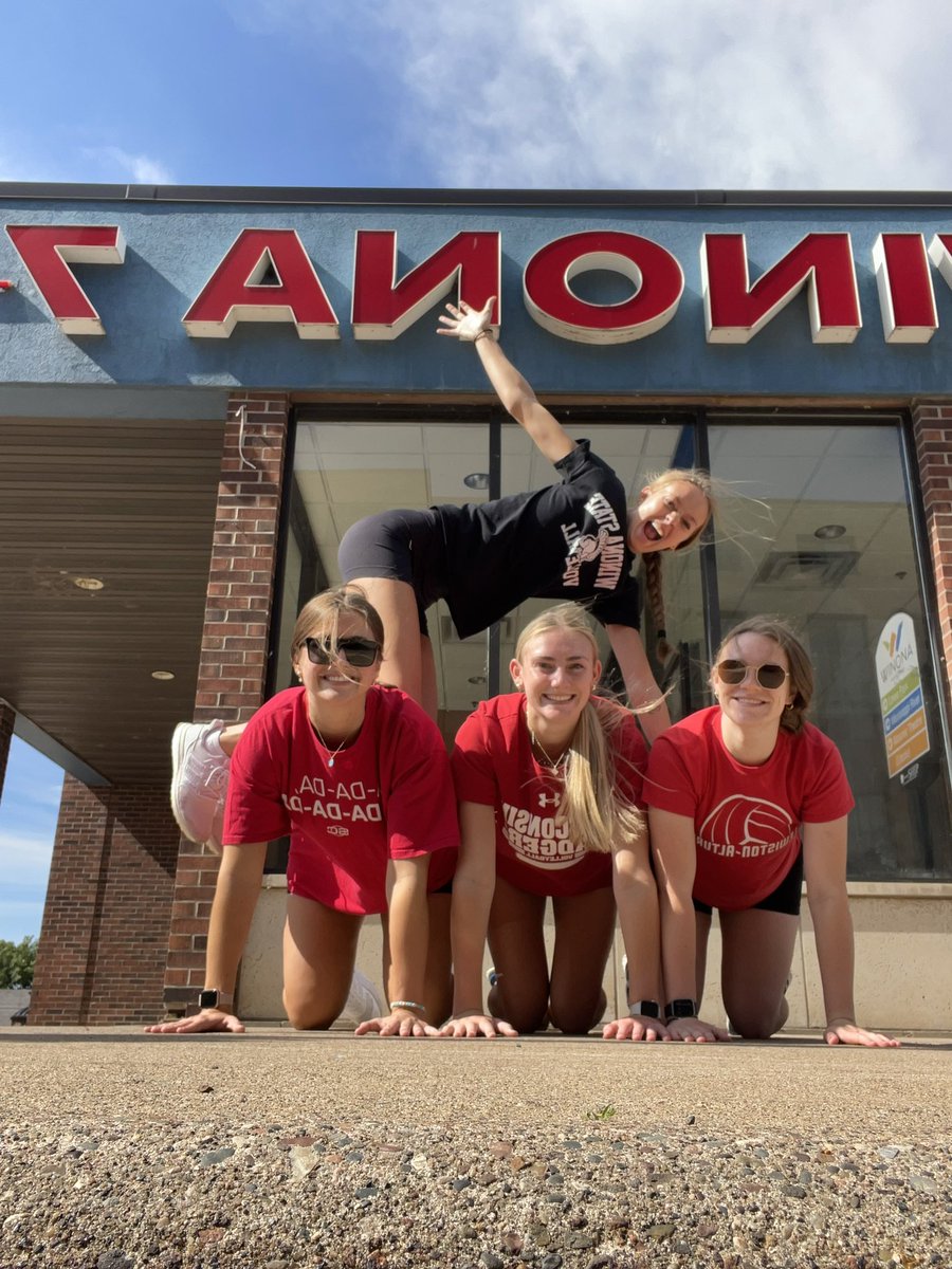 Winona State VB tweet media