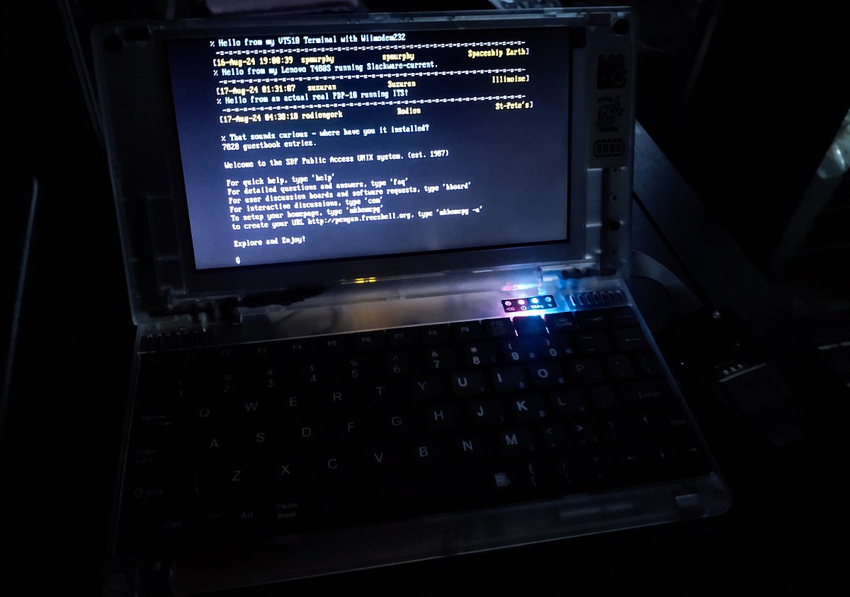 Trying connect Pocket 8086  and Pocket 386 into TCP/IP network with KA9Q NOS