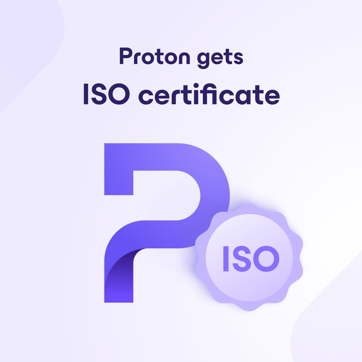 ProtonPrivacy's tweet image. As a result of our continuous commitment to data security, we recently underwent a rigorous external audit and received our ISO 27001 certification, one of the highest international standards.
Protect your business and easily comply with data protection standards with Proton for…