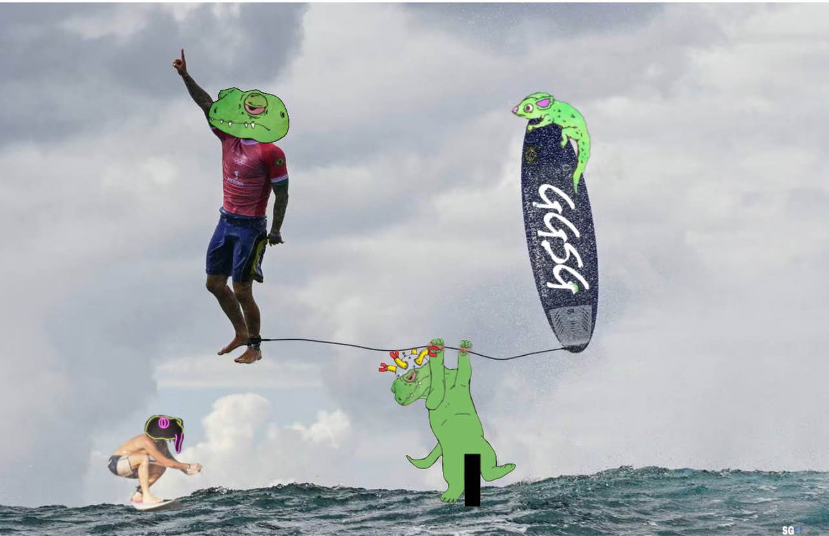 Did you know geckos can walk on water? 🦎💧
Some species like the waterfall gecko use surface tension to scamper across ponds and streams!

Want to walk on water too? Get a <a href="/GalacticGeckoSG/">🟩Galactic Gecko Space Garage 🦎 🛸 🪐</a>  Led by <a href="/genuinearticles/">🟩 Genuine Articles // GG 🦎</a>  and learn from the pros! 🚀✨