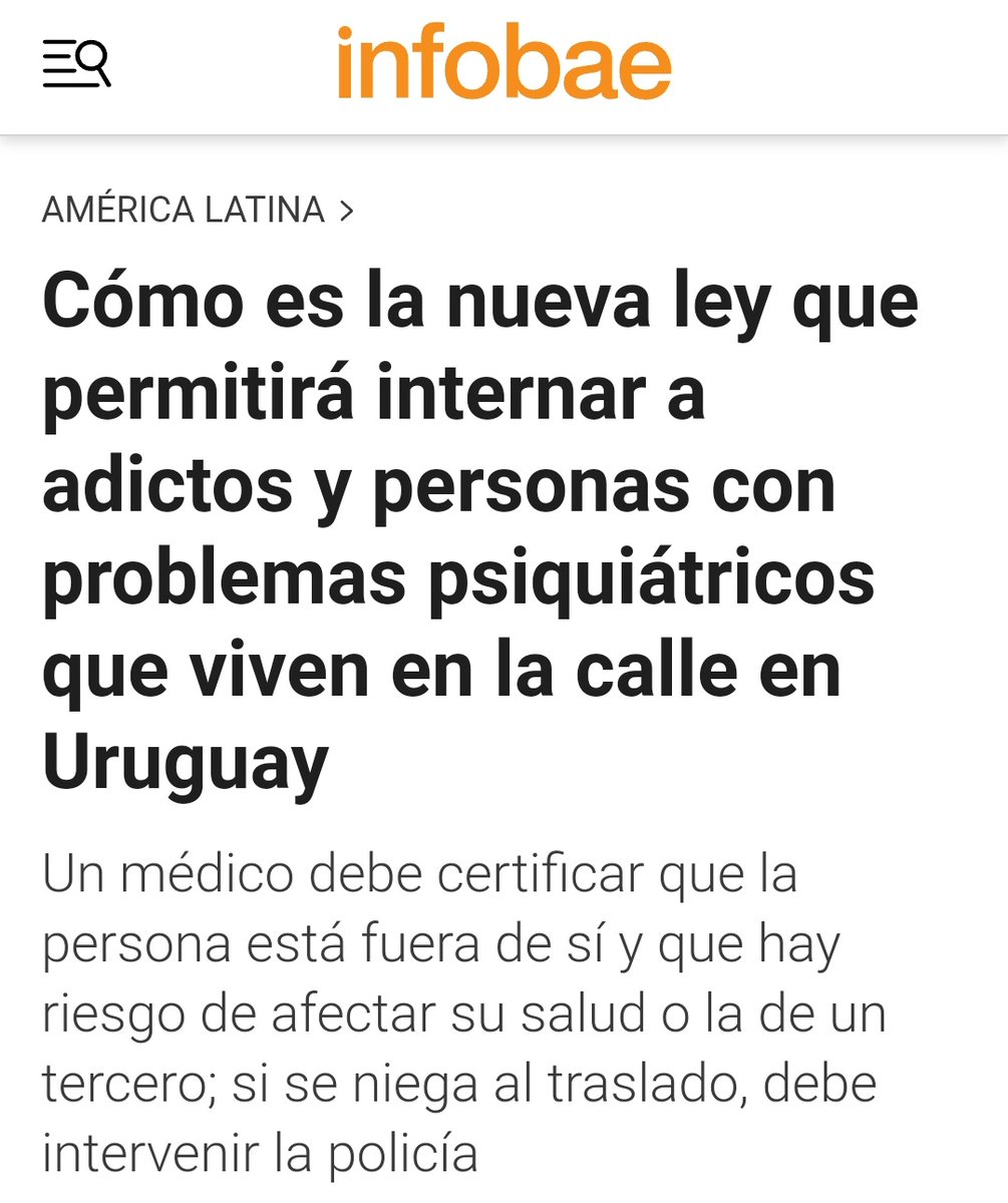 <a href="/infobae/">infobae</a> Ya nos pueden secuestrar legalmente, que bien funciona el derecho internacional a la libertad de movimiento y de expresión, el derecho a la dignidad y todas esas cosas que suenan tan bonitas.

Los cuerdos siempre defenderán su supremacía cuerdista!
infobae.com/america/americ…