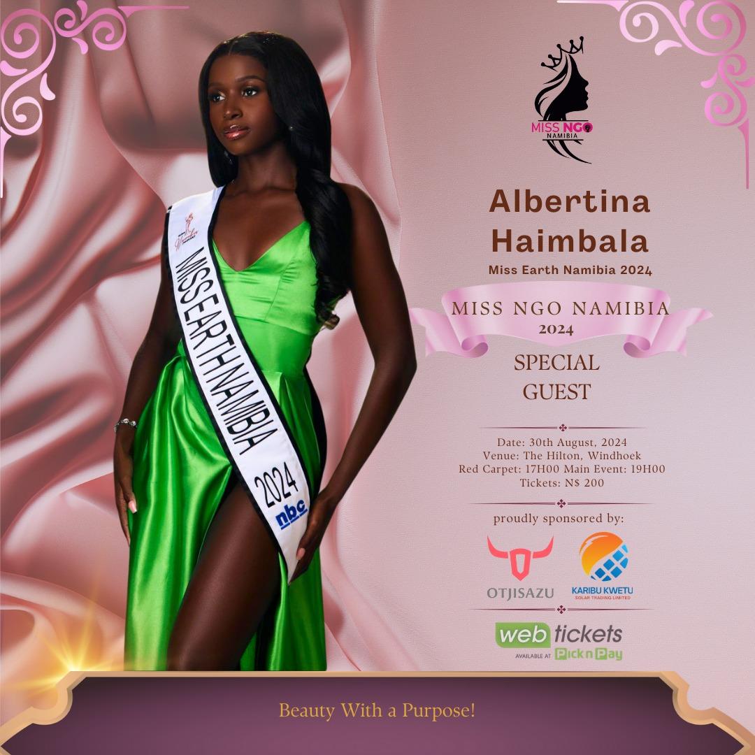 KuntaKitten's tweet photo. absolutely thrilled to have the reigning Miss Earth Namibia be a special guest at the upcoming crowning of #MissNGONamibia
30th August at the Hilton, Windhoek.
Proudly sponsored by us @SolarKwetu and the historic @Otjisazu Guest Farm
#Namibia #Windhoek
π₯°β€οΈ https://t.co/CKdRWF2AWp