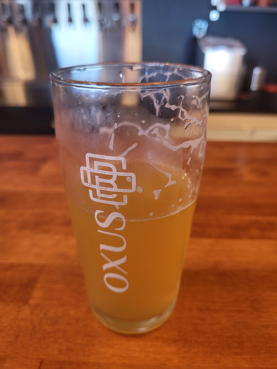 Another work week done, capped off with a delicious hazy IPA from <a href="/oxusbrewing/">Oxus Brewing Company</a> . Happy Friday everyone!