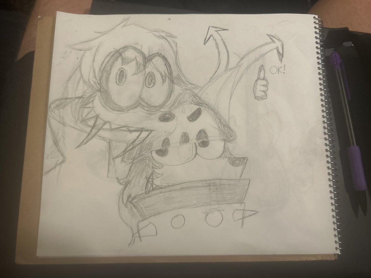 comically_evil's tweet image. just some silly in class doodles of Silver and his evil self Stein.