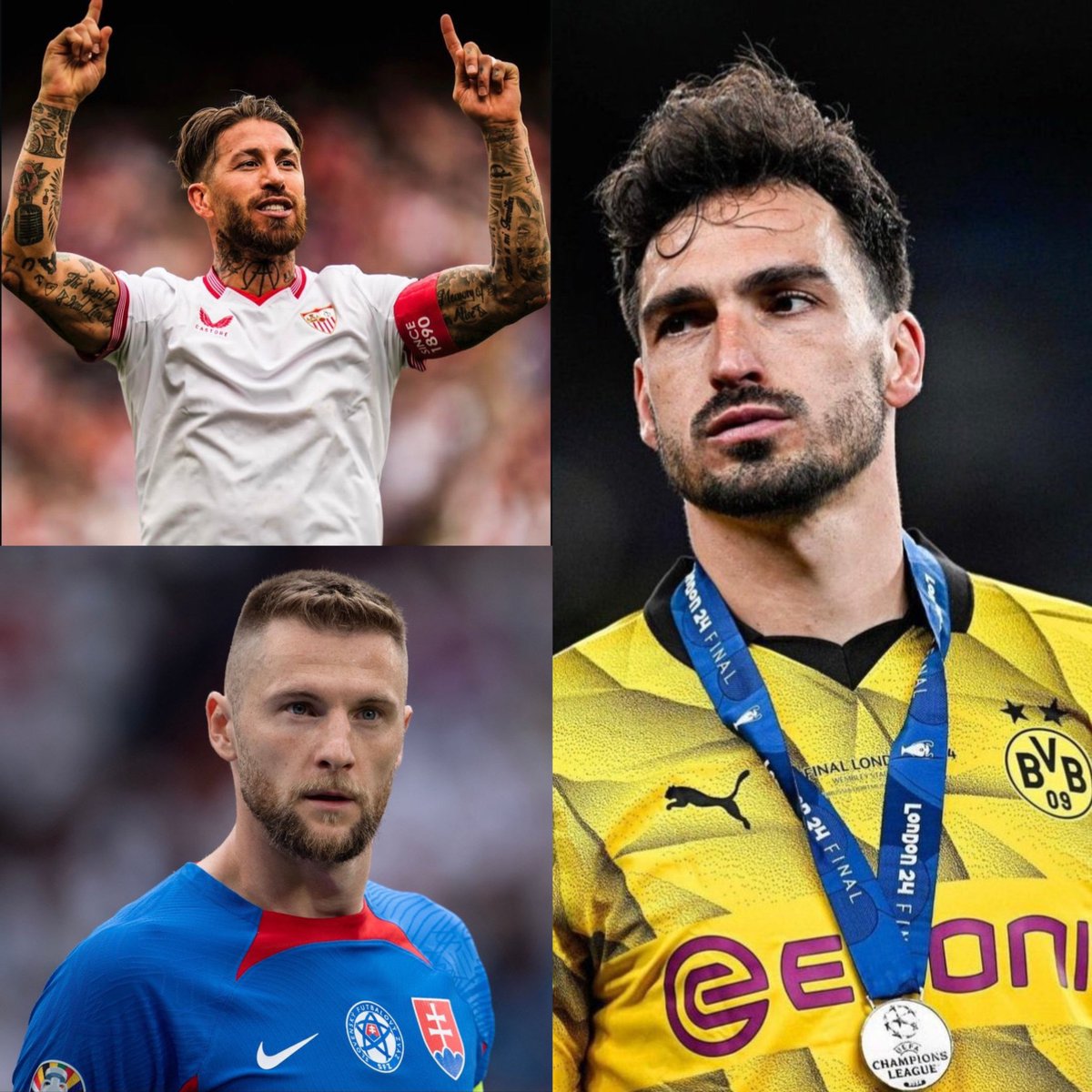 • سكرينيار نسبة خروجه من باريس عالية جدًا.
• راموس حر، مجرد رواتب فقط.
• هولمز حر، مجرد رواتب فقط.

أسماء مميزة ومناسبة لـ #الاتحاد وأفضل من الاسماء المتداولة، لكن نحتاج تحرك جاد وحقيقي لاستقطاب أحدهم 🟡⚫️

صفقة المدافع تحدد مصير موسمنا !

<a href="/mashablo/">Loay لؤي مشعبي 🇸🇦</a> 
<a href="/AS_Alzaid/">Abdulaziz S. Alzaid - عبدالعزيز بن سالم الزيد</a> 
<a href="/FahdCynndy/">Fahd Cynndy فهد سندي</a>