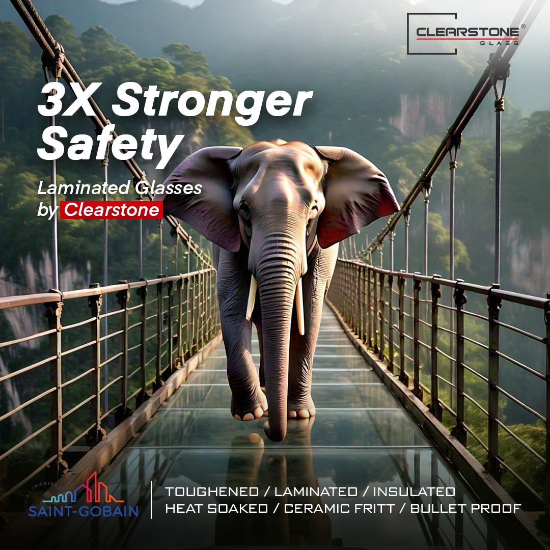 ClearstoneGlass's tweet photo. When it comes to safety, we don't compromise! 👊🏼

Experience the power of 3x stronger laminated glass by Clearstone. 🔒 https://t.co/kGBIhoKGfM