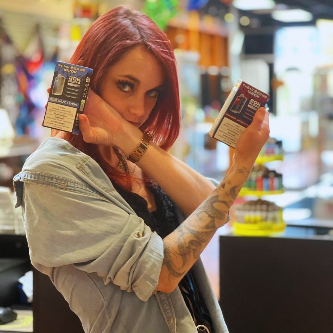 GordsSmokeShop's tweet image. Oxbar M20K is on the shelves! 🔥 🔥 Get it while it's hot!

#oxbar #vapes #localsmokeshop #reddeer #smokinandtokin