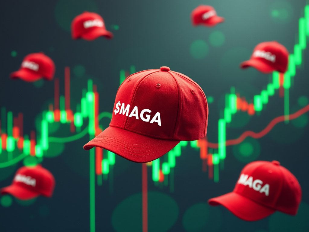 $MAGA is more than just a political movement; it's the biggest brand, movement, and ticker in crypto. Don’t miss out on those incoming green candles! 📈🚀

#MAGA2024 #Trump2024