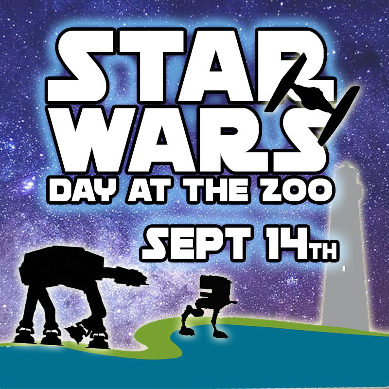 Join us for a day of family Star Wars fun at your favorite Zoo.  All  things Star Wars will be happening including photo opportunities with  real characters, crafts, trivia, and special “out of this galaxy” treats for the animals throughout the day. Sat, Sept. 14, from 10am - 2pm