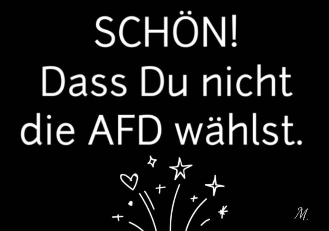 Muss ja auch mal gesagt werden.🫶