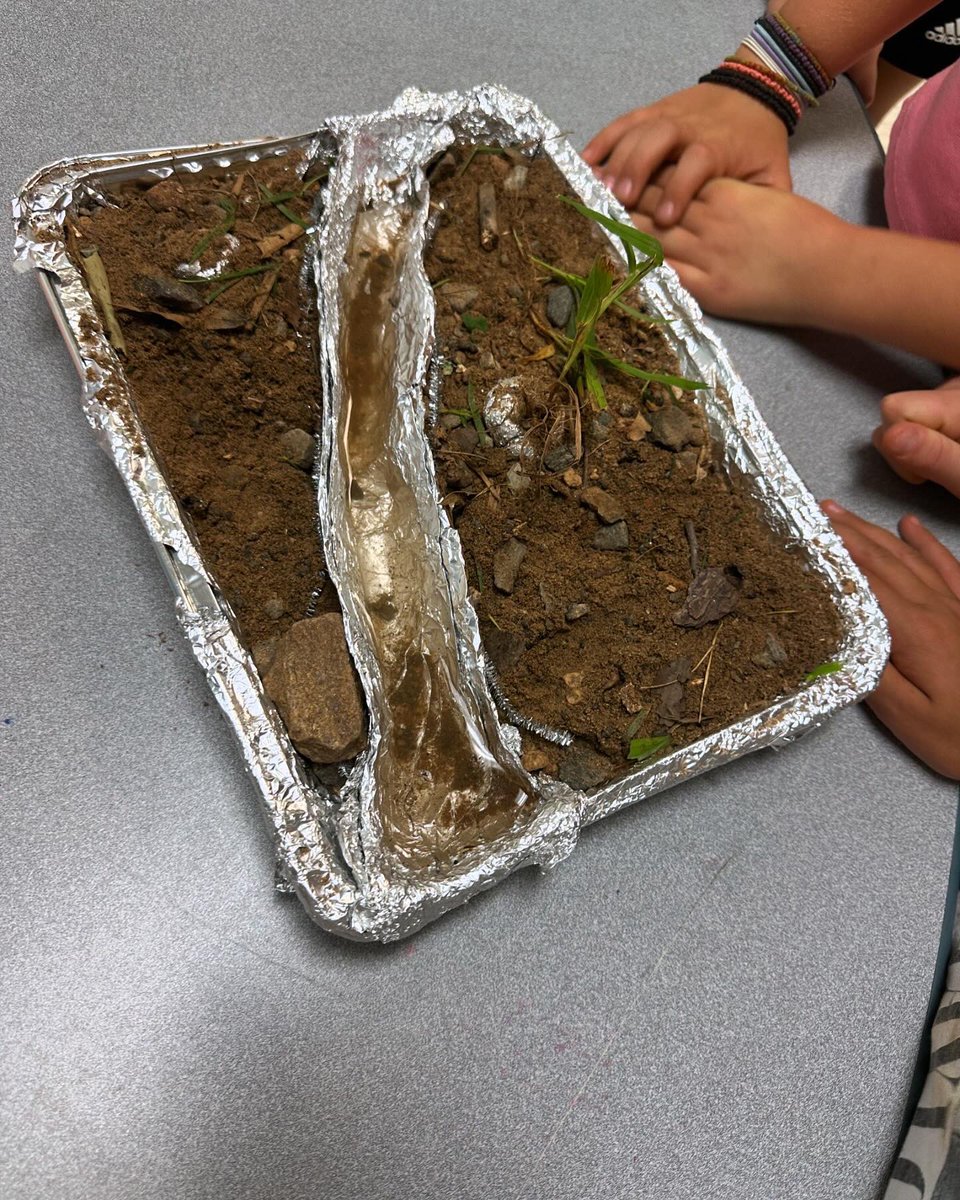 TuttlesClass's tweet image. Creating models of bodies of water 
@WSFCS_Science