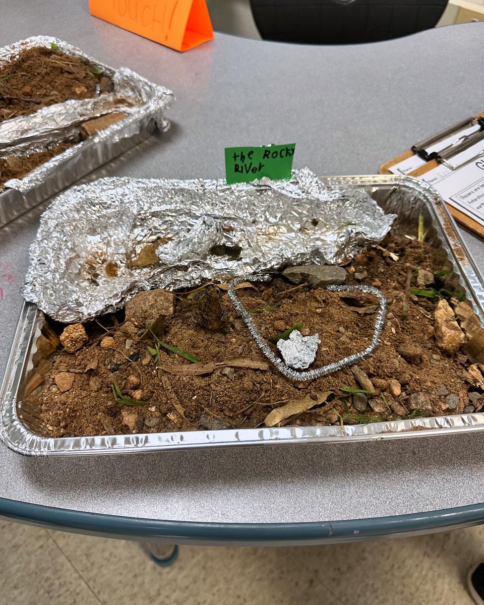 TuttlesClass's tweet image. Creating models of bodies of water 
@WSFCS_Science